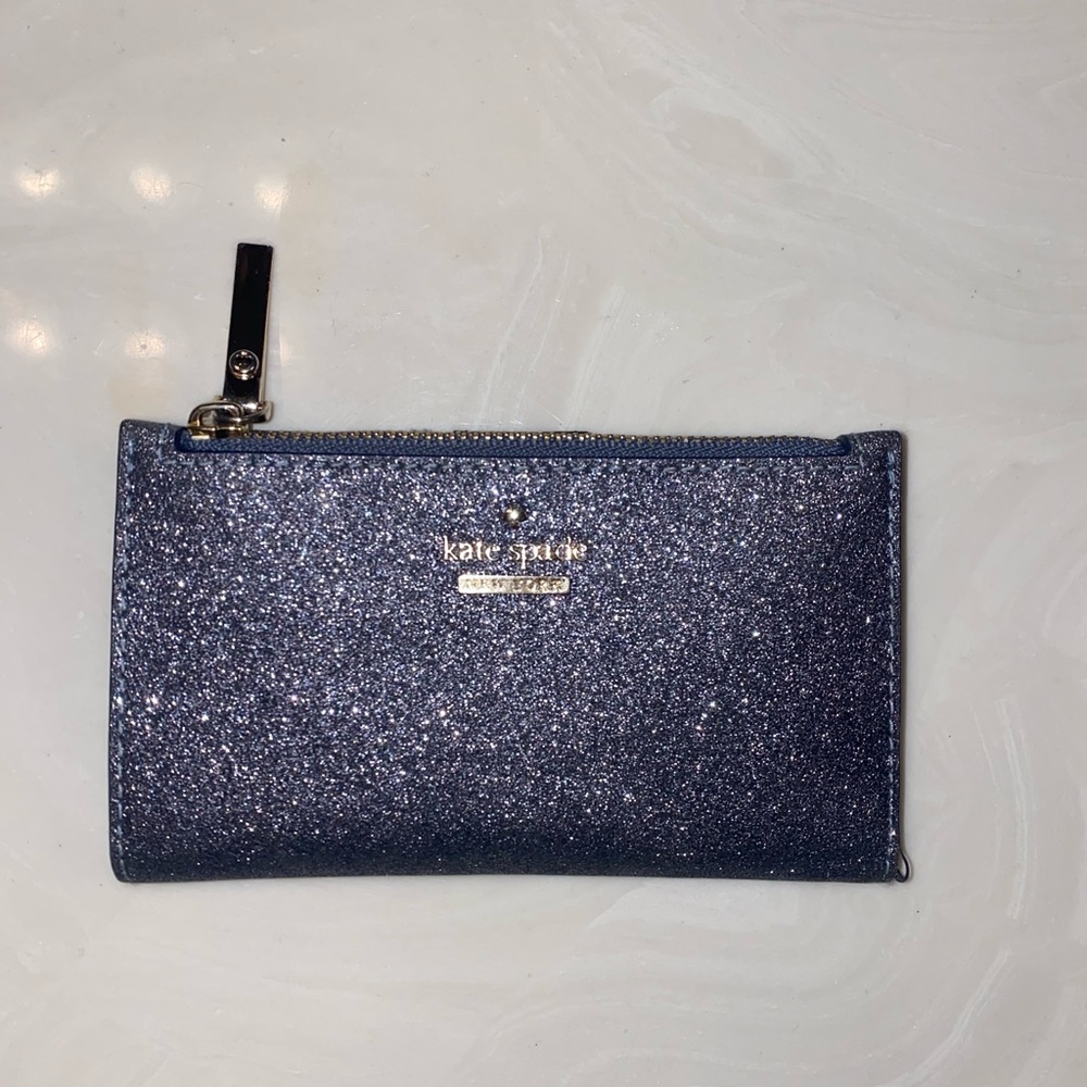 Kate Spade Spencer Glitter Small Bifold Wallet
